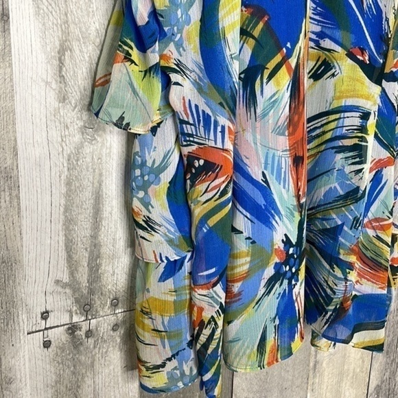 Spense Women’s Multicolored Lightweight Halter Top.Perfect For Summer! EUC Sz L - Picture 7 of 11